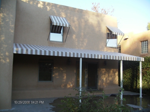 Standard Slope Awning, Fabric Patio Cover - Rader Awning