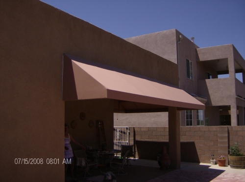 Standard Slope Awning - Rader Awning