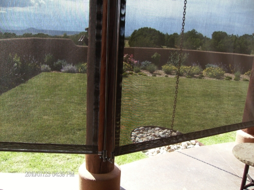 Vertical Roll Curtain - Rader Awning