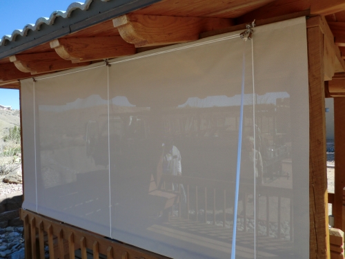 Rope and Pulley Curtain - Rader Awning