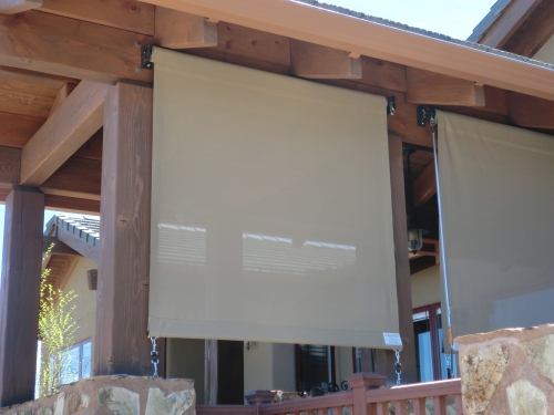 Vertical Roll Curtain - Rader Awning