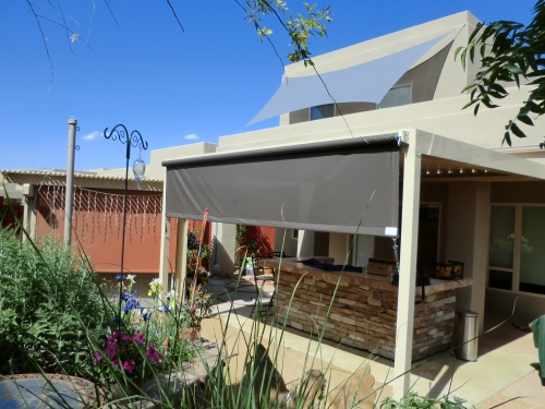 Vertical Roll Curtain - Rader Awning