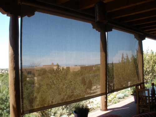 Vertical Roll Curtain - Rader Awning