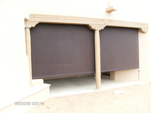 Vertical Roll Curtain - Rader Awning