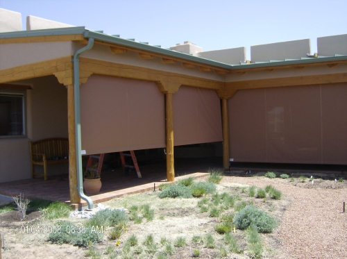 Vertical Roll Curtain - Rader Awning