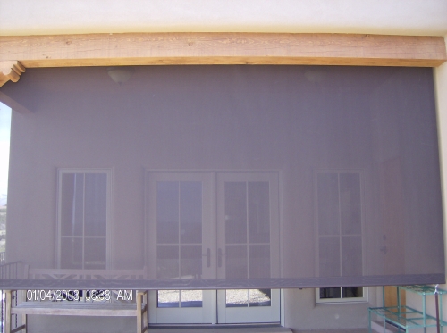 Vertical Roll Curtain - Rader Awning