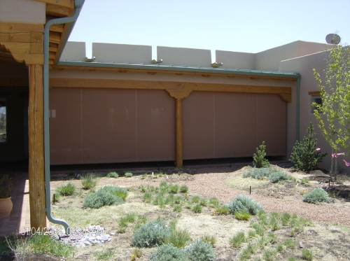 Vertical Roll Curtain - Rader Awning