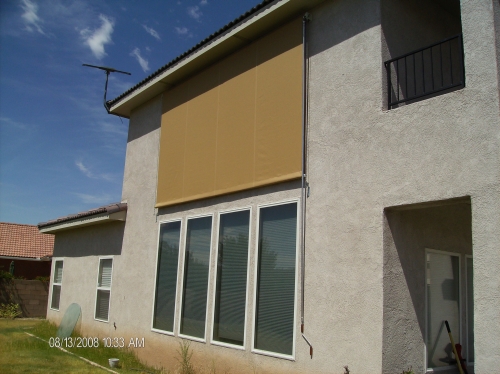Vertical Roll Curtain - Rader Awning