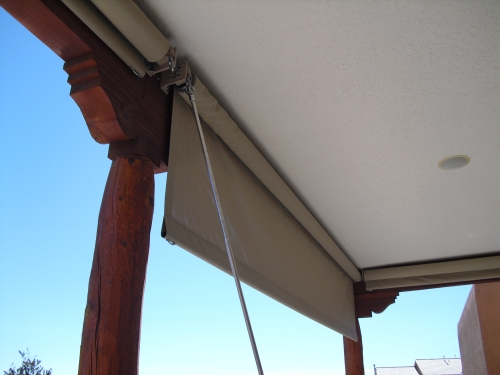Vertical Roll Curtain - Rader Awning
