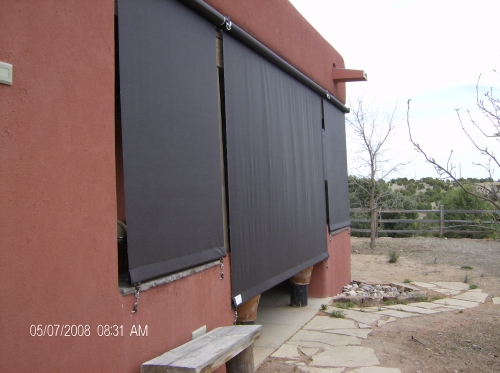 Vertical Roll Curtain - Rader Awning