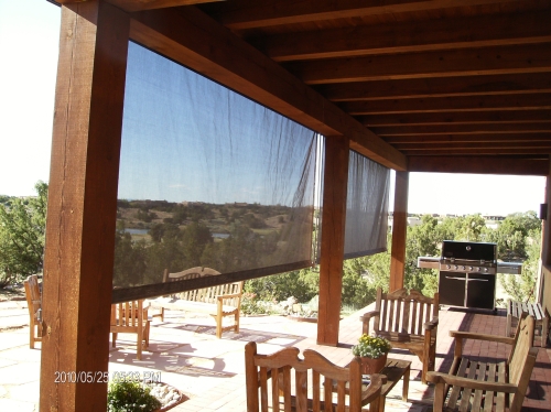 Vertical Roll Curtain - Rader Awning