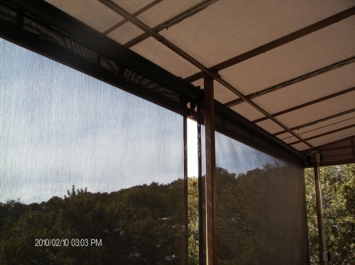Vertical Roll Curtain - Rader Awning